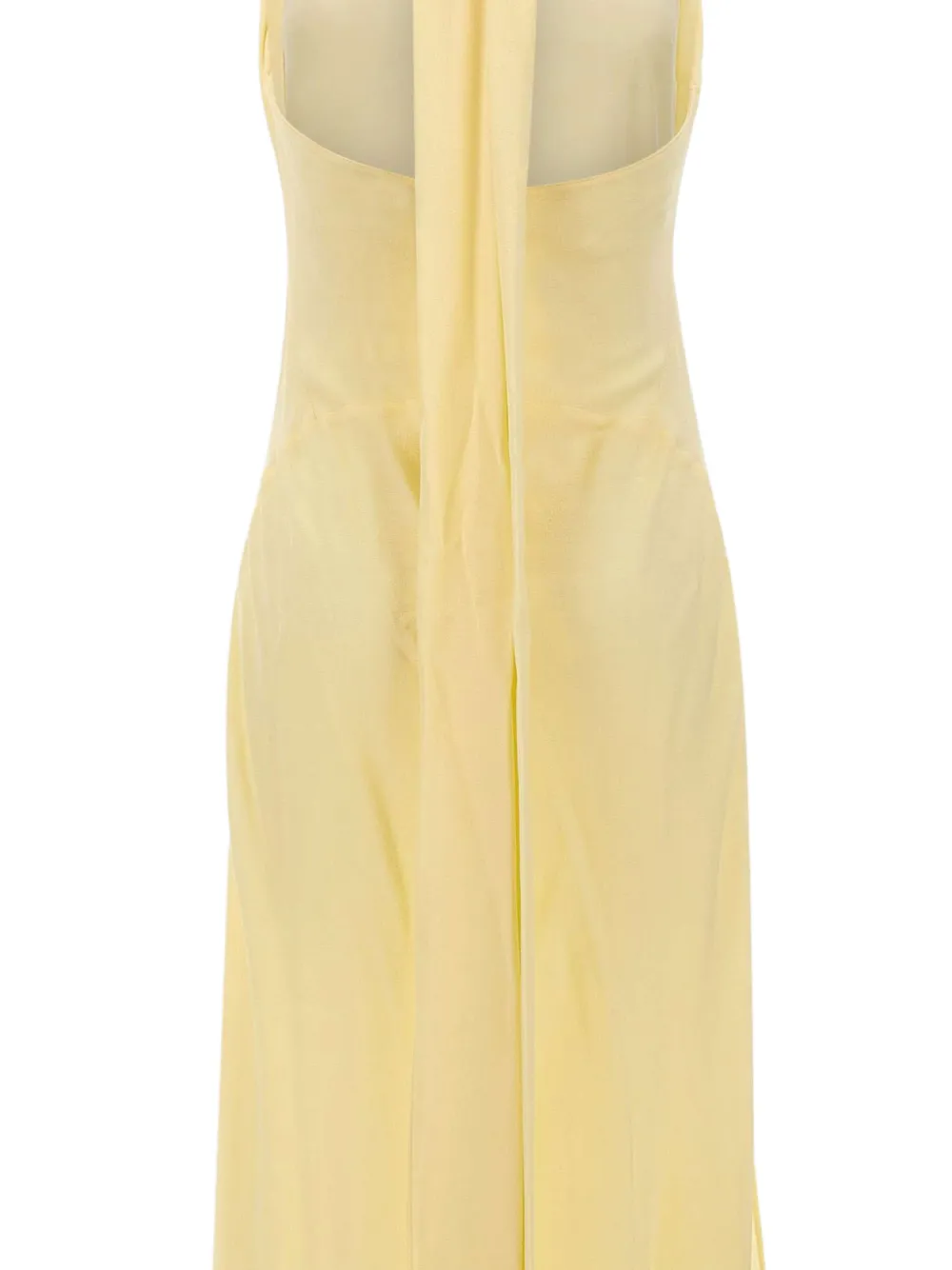 Blumarine Jurk met halternek Geel