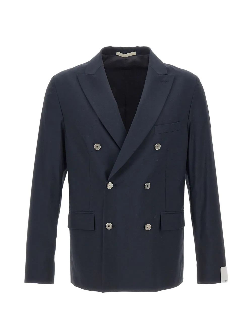 Paolo Pecora double-breasted blazer - Blu