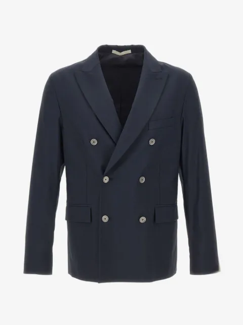 Paolo Pecora blazer con doble botonadura