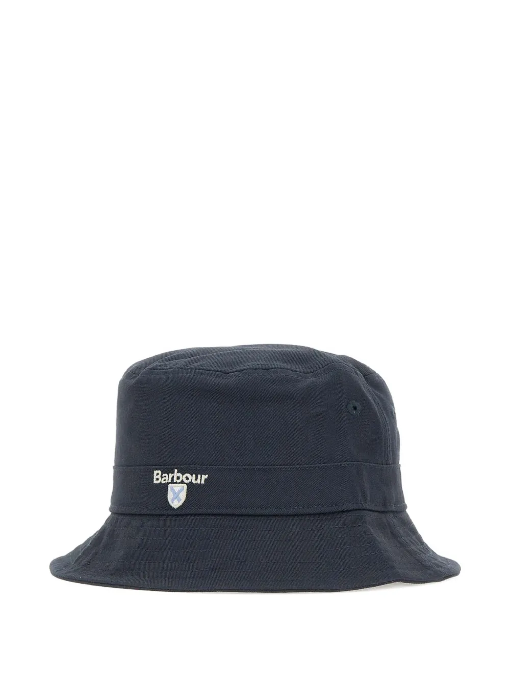 Barbour embroidered logo bucket hat - Blu