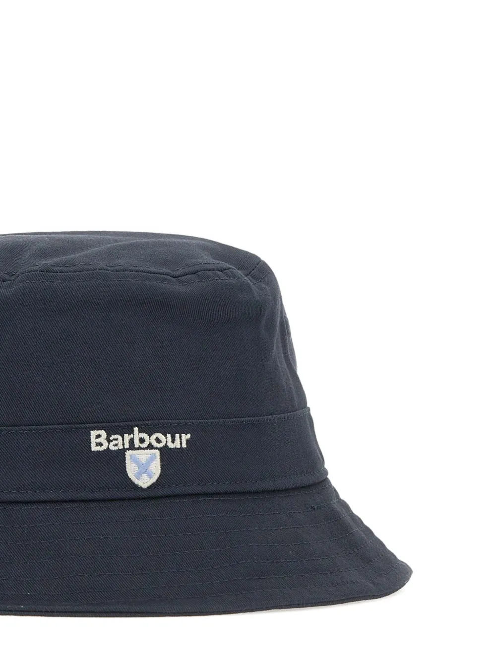  Barbour Embroidered Logo Bucket Hat - Blue 