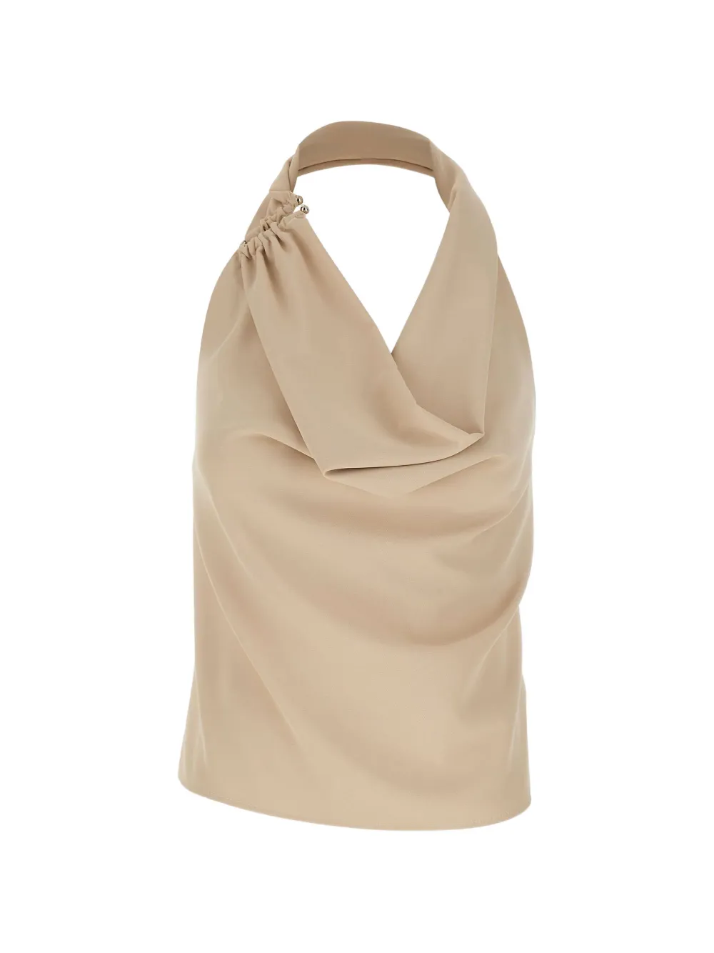 kaos halterneck top - Toni neutri