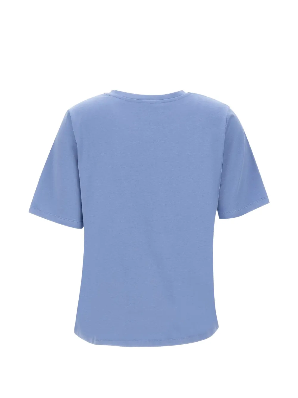  Elena Miro` Embossed Logo T-shirt - Blue 