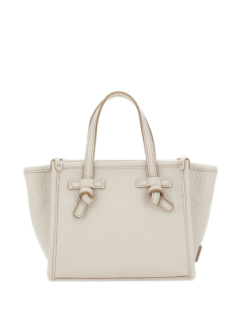 GIANNI CHIARINI Miss Marcela textured tote bag - Toni neutri
