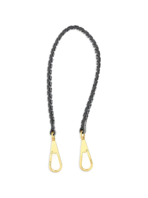GIANNI CHIARINI braided leather shoulder strap