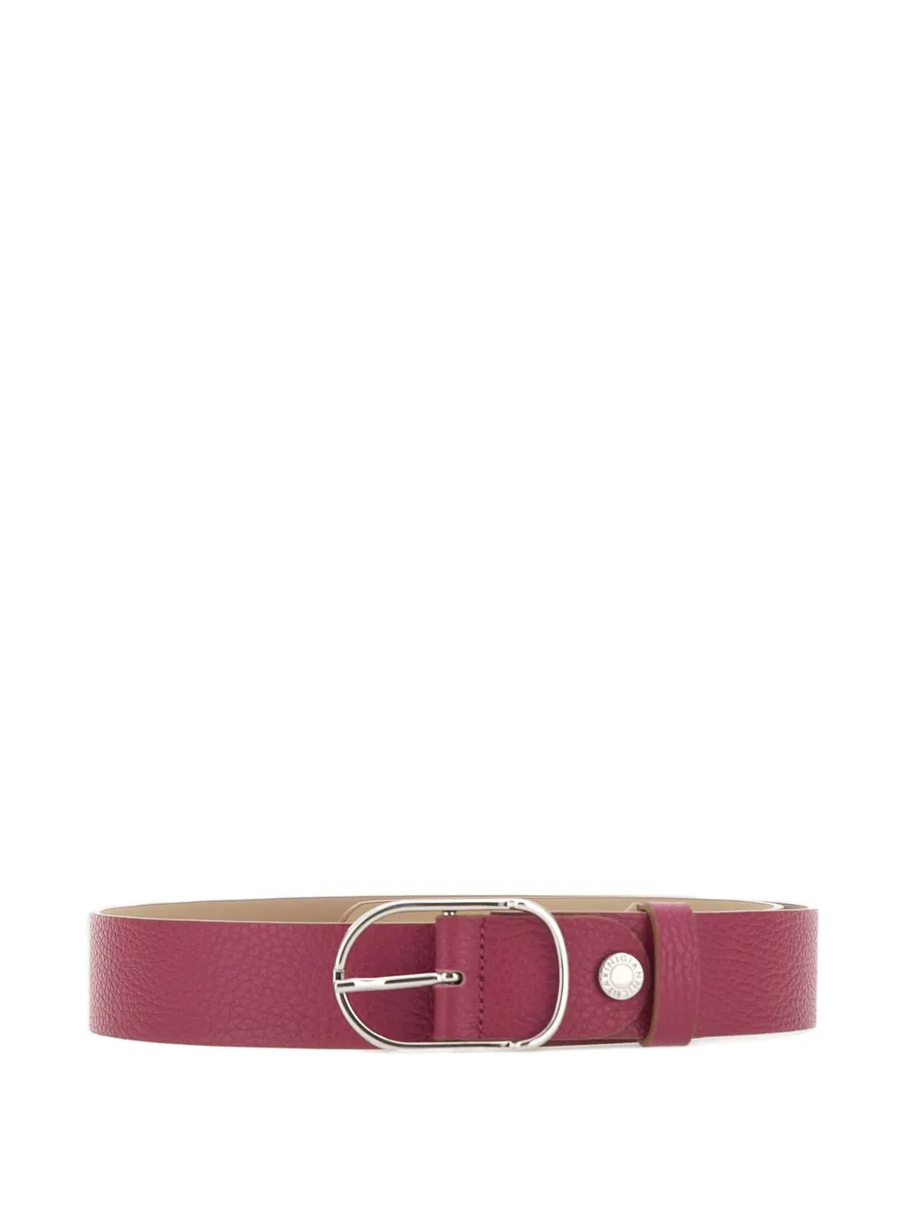 GIANNI CHIARINI pebbled leather belt - Rosa