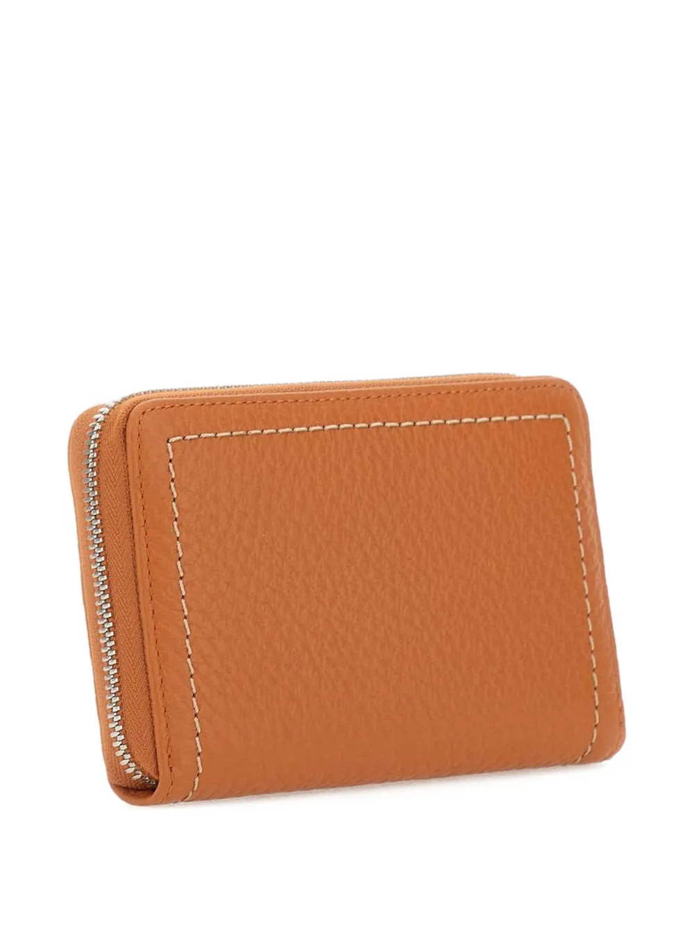  Gianni Chiarini Bubble Grained-leather Wallet - Orange 