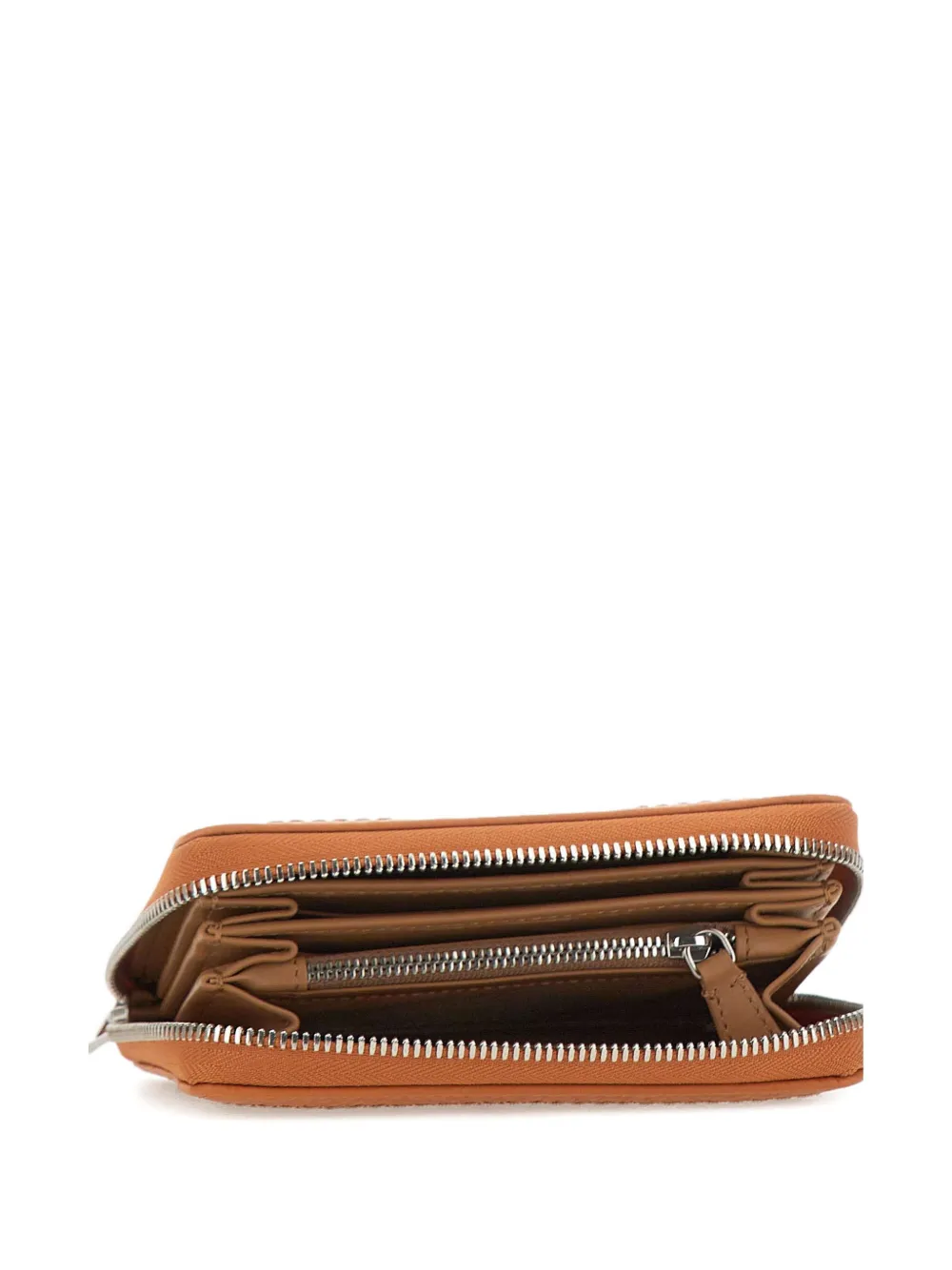  Gianni Chiarini Bubble Grained-leather Wallet - Orange 
