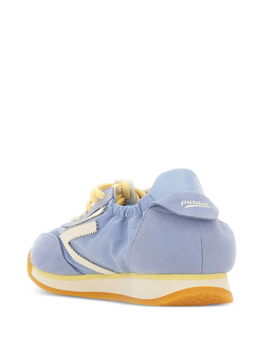 Puraai Panther lace-up sneakers Blauw