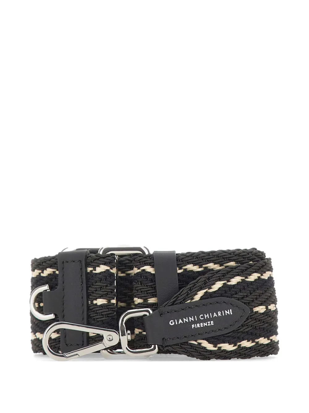 GIANNI CHIARINI Punto 50 shoulder bag strap - Nero