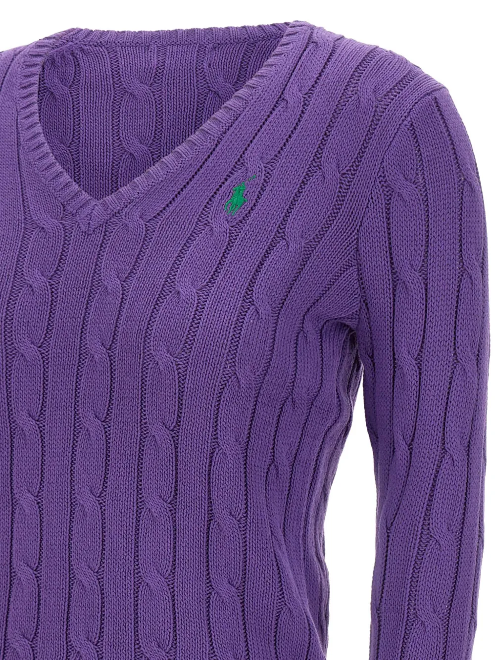 Polo Ralph Lauren Kabelgebreide trui Paars