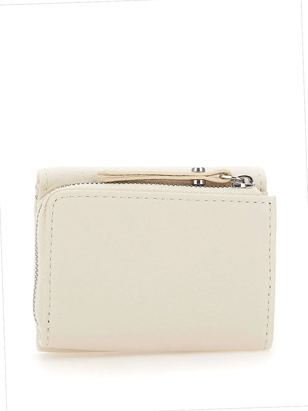  Gianni Chiarini Pebbled Zip Wallet - Neutrals 