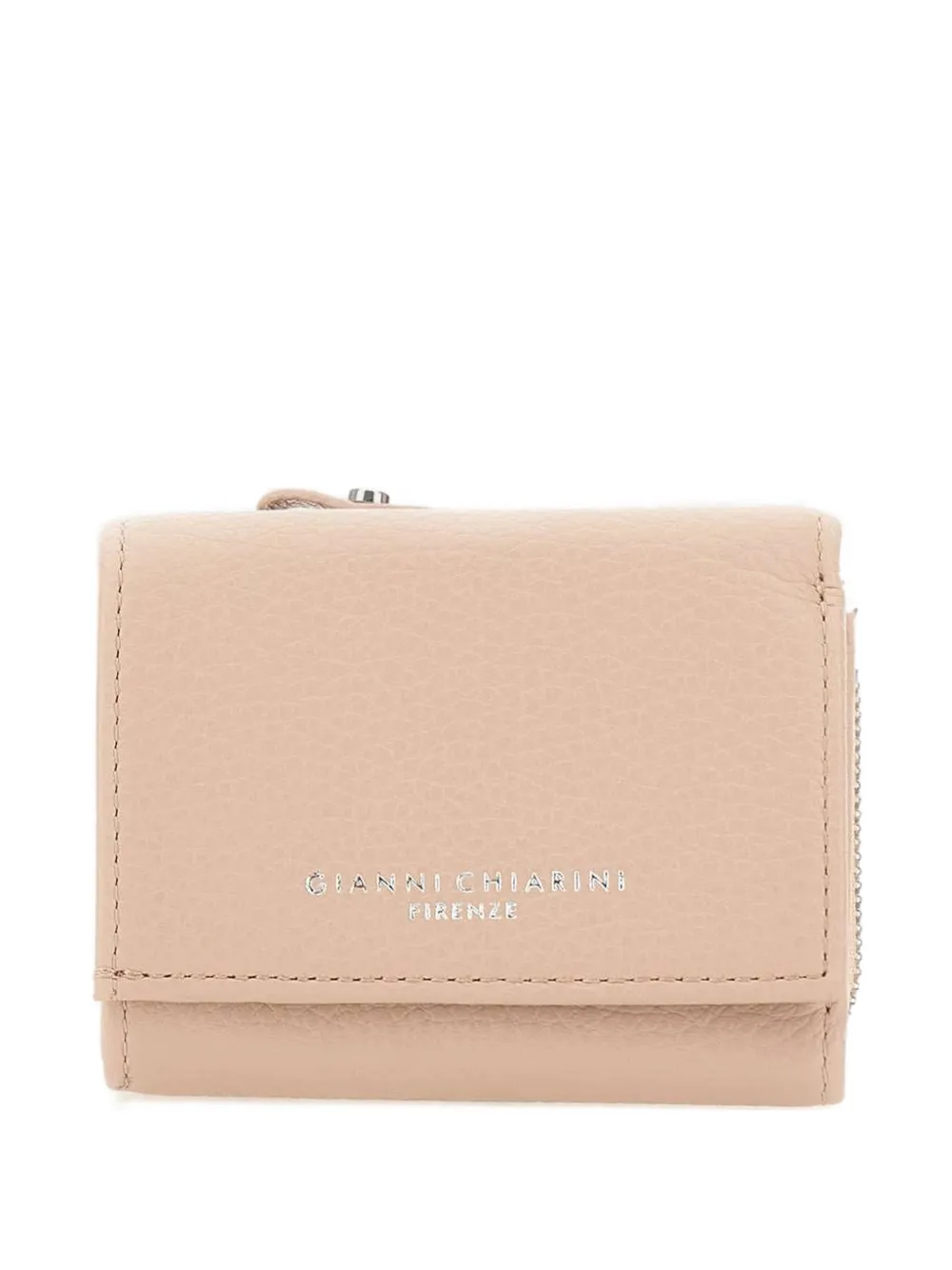 GIANNI CHIARINI Grain leather wallet - Toni neutri