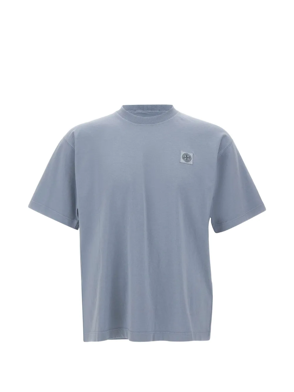Stone Island logo-detail T-shirt - Blu
