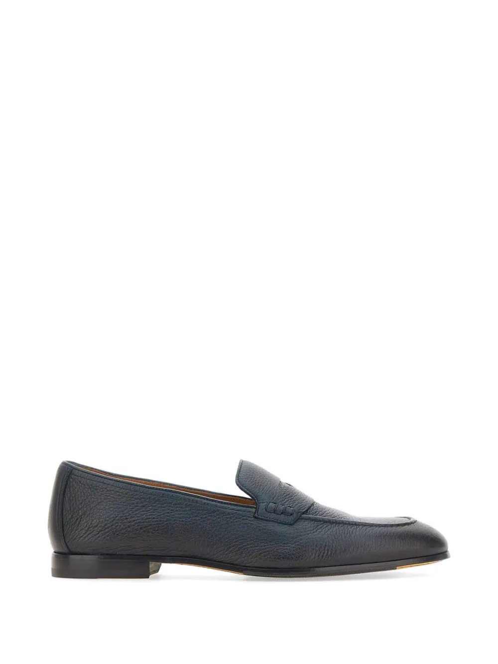 Doucal's penny leather loafers - Blu