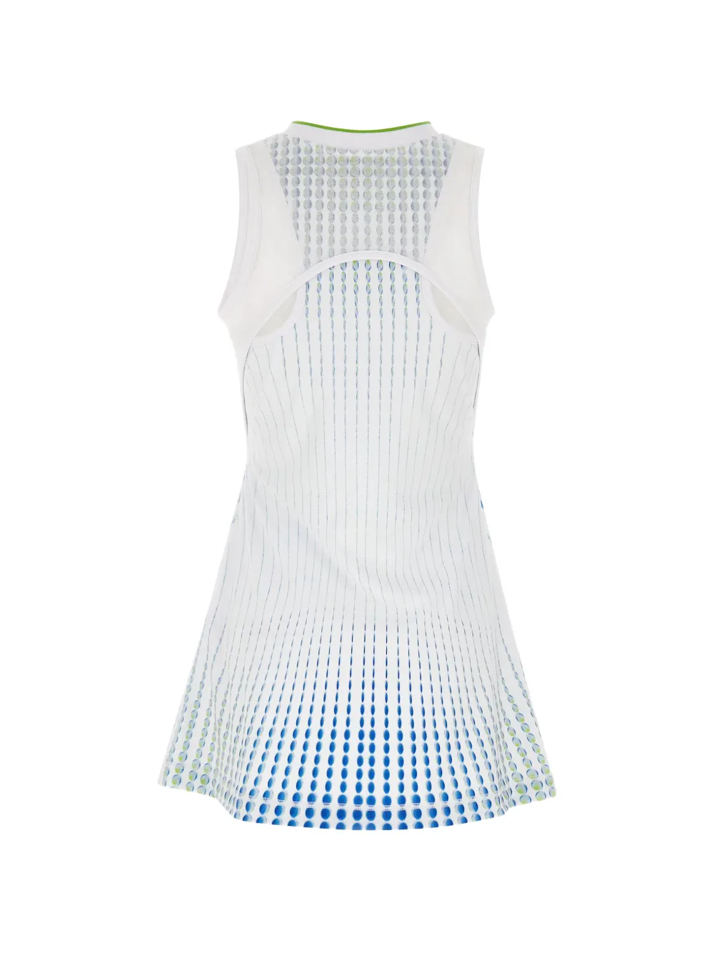 Casablanca x Martin Naumann mini-jurk met logodetail Wit