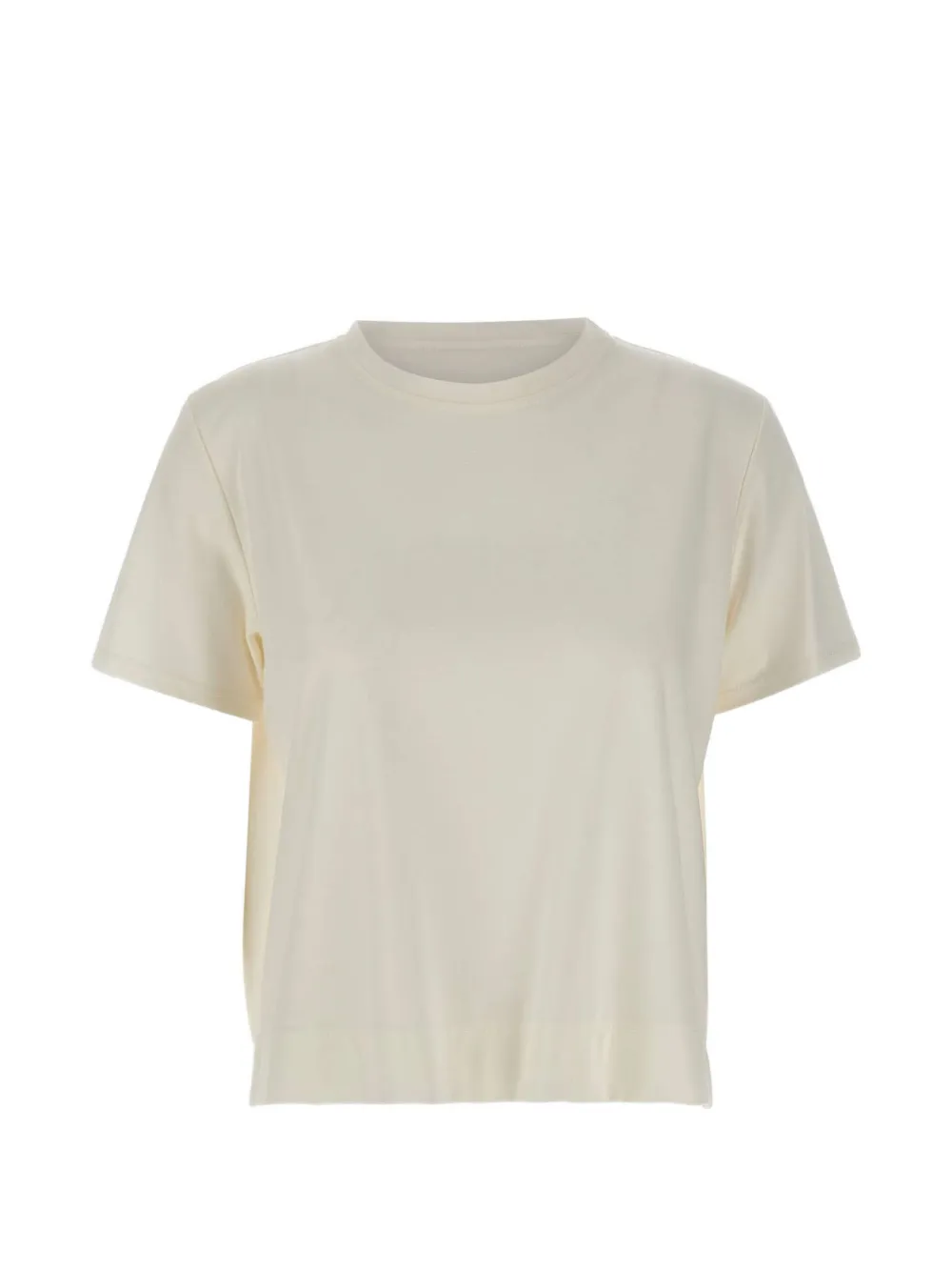 kaos crew-neck side-slits T-shirt - Toni neutri