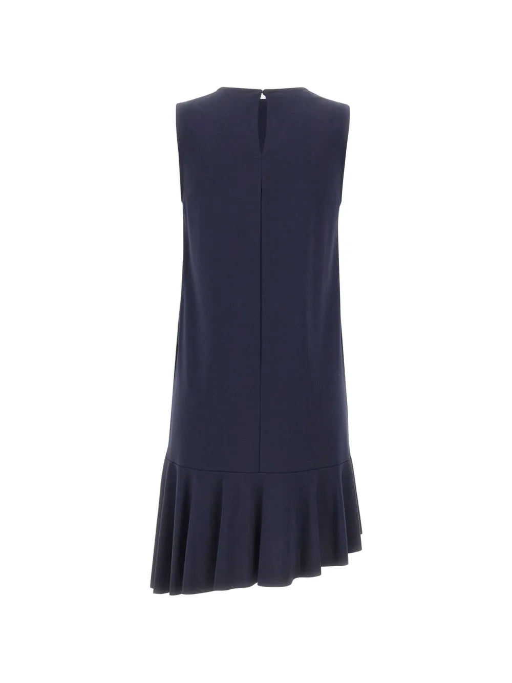  Kaos Ruffled-hem Mini Dress - Blue 