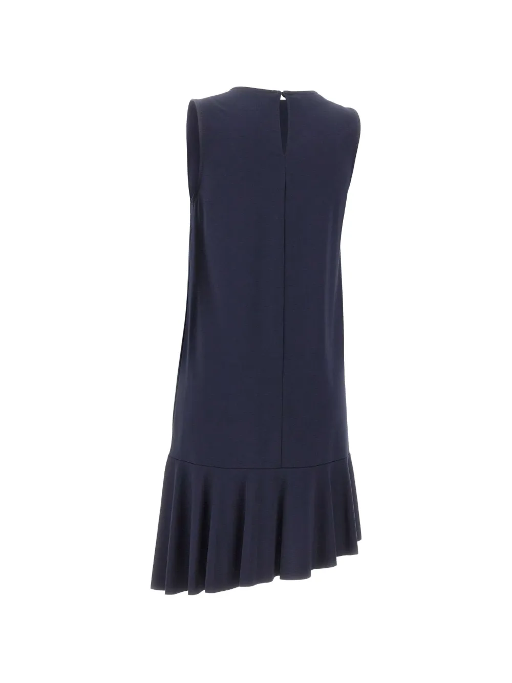  Kaos Ruffled-hem Mini Dress - Blue 