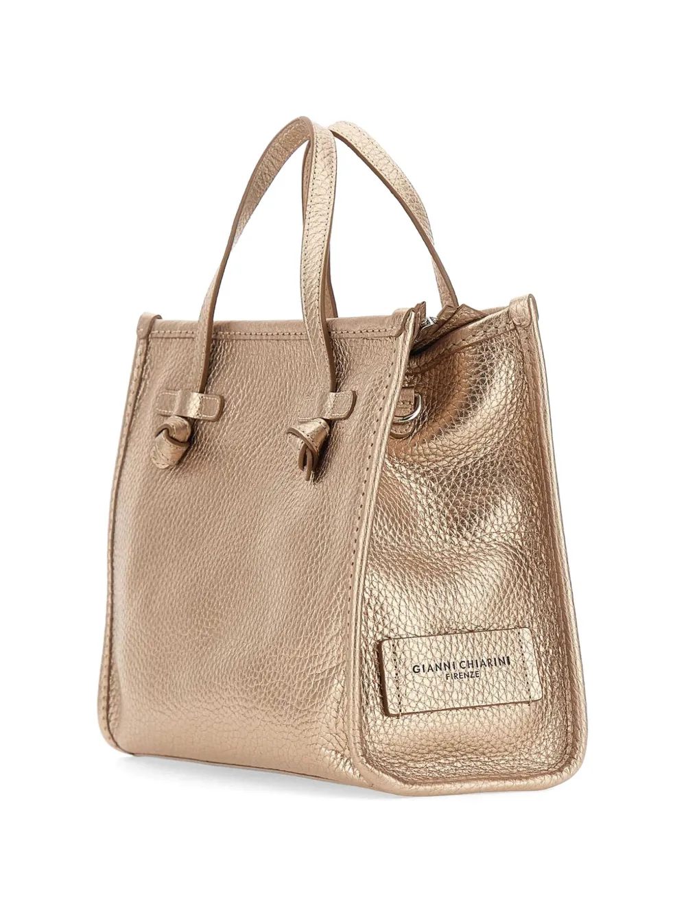  Marcella Club Miss Marcella 32 Textured Leather Tote - Pink 