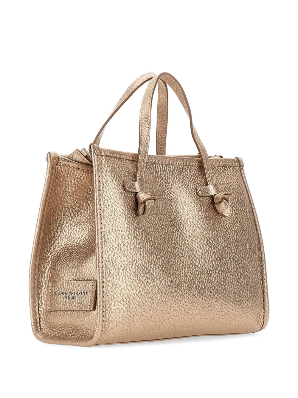  Marcella Club Miss Marcella 32 Textured Leather Tote - Pink 