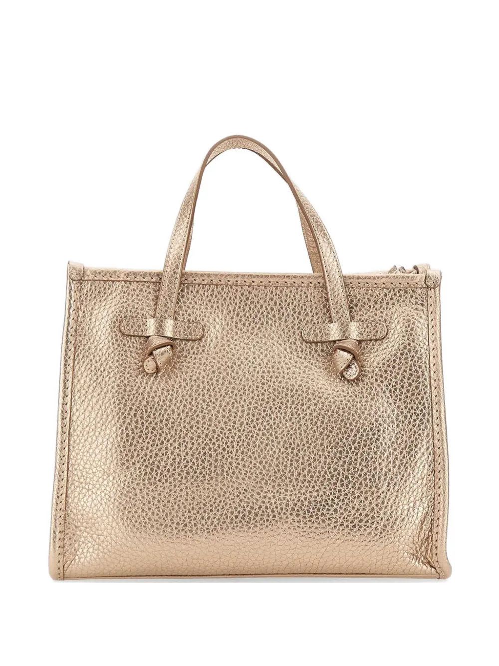 MARCELLA CLUB Miss Marcella 32 textured leather tote - Rosa