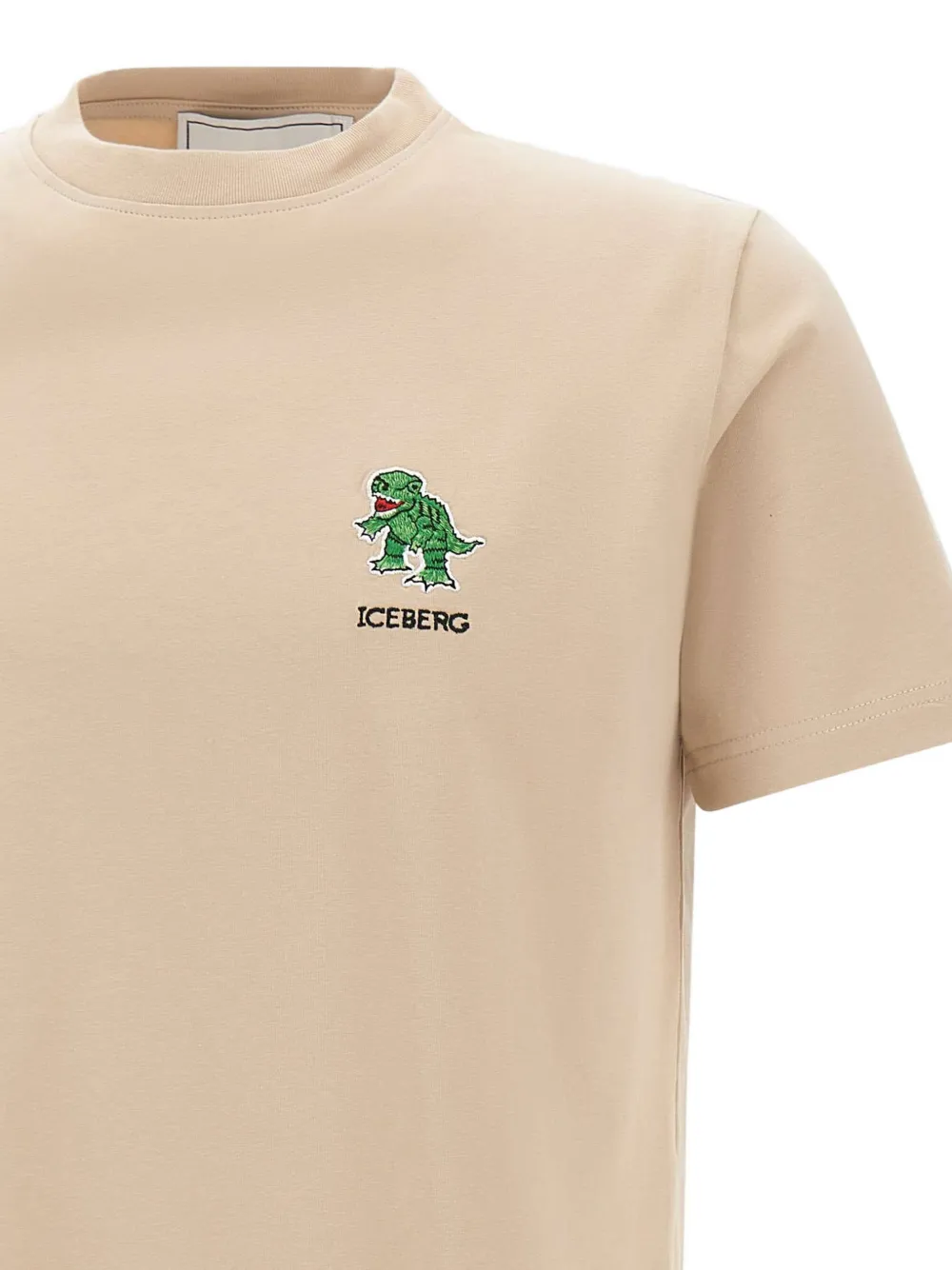 Dinosaur Logo Cotton T-Shirt