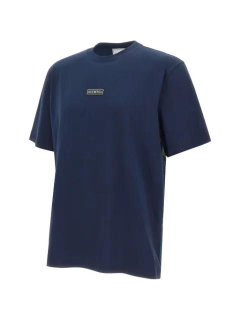 Iceberg logo patch cartoon print T-shirt