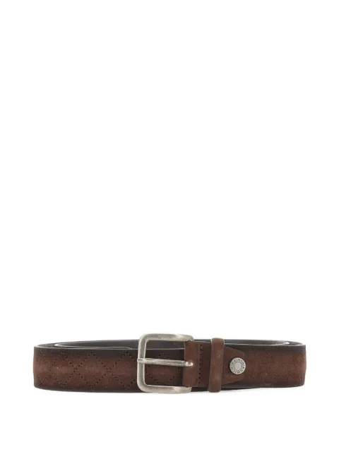 GIANNI CHIARINI quilted suede belt