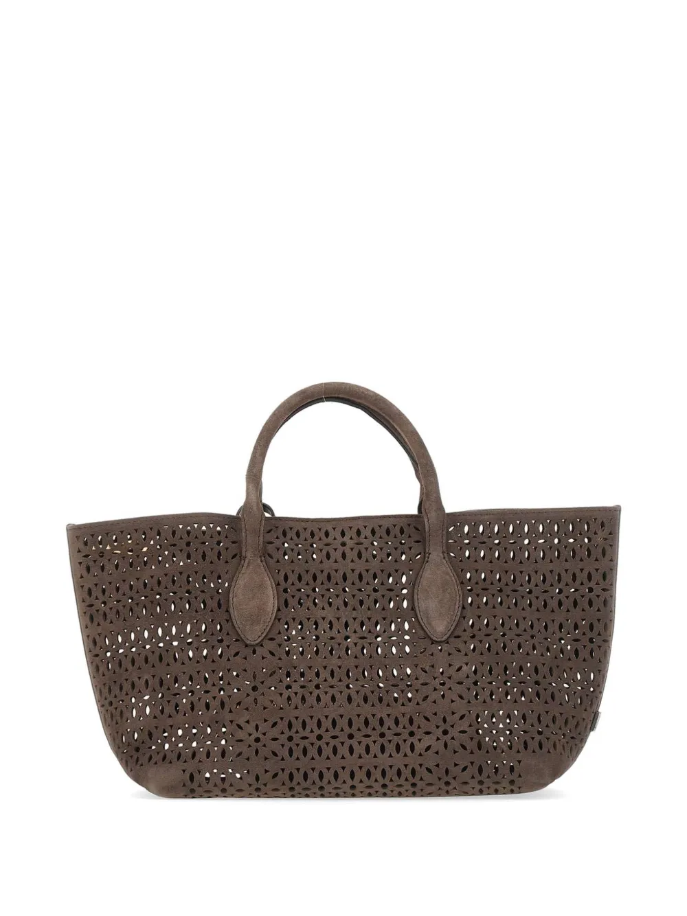 GIANNI CHIARINI Mashup shopper met uitgesneden details Bruin