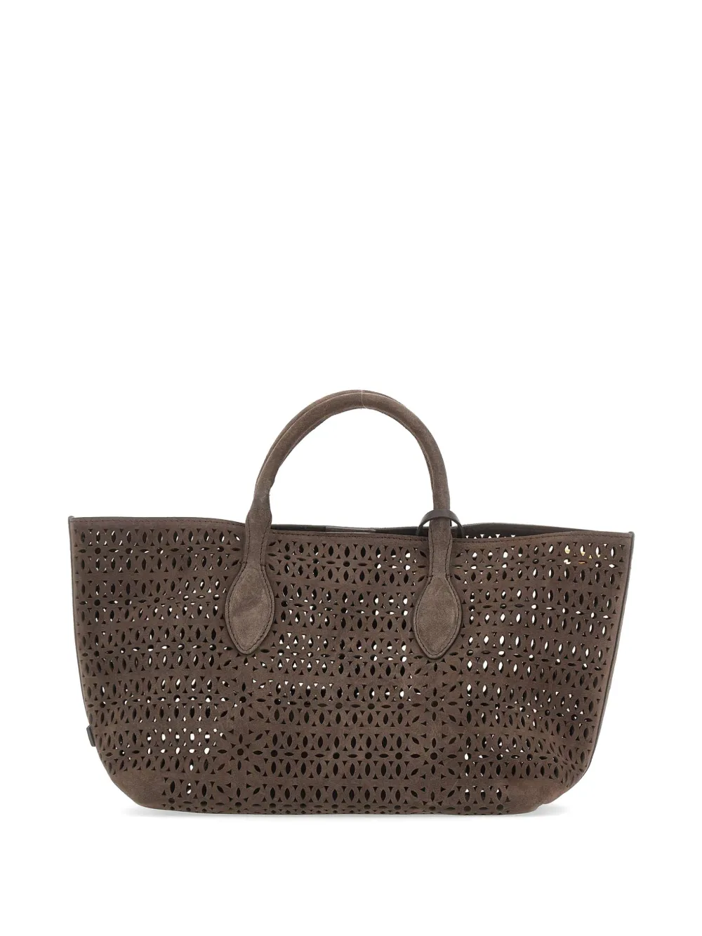 GIANNI CHIARINI Mashup shopper met uitgesneden details Bruin