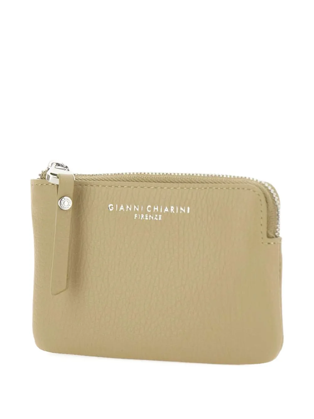  Gianni Chiarini Pebbled Leather Wallet - Neutrals 