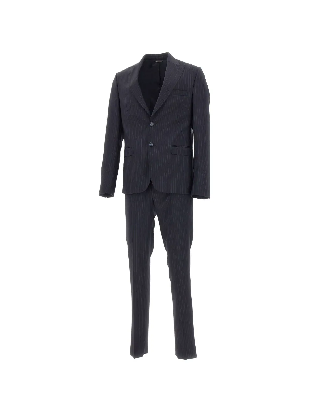 Pinstripe-Pattern Suit