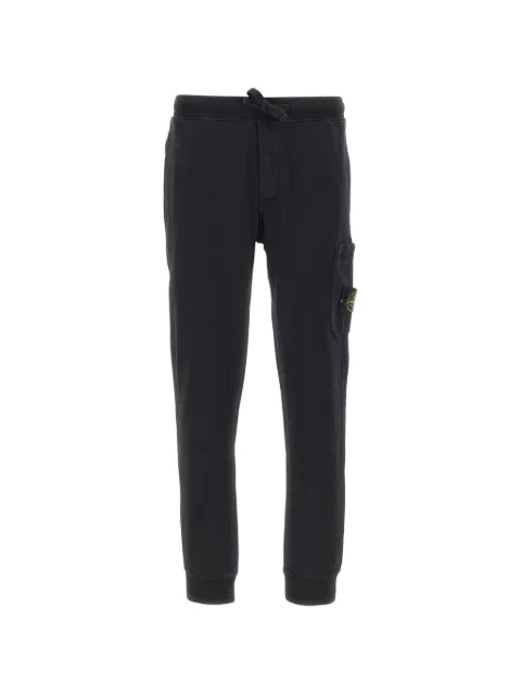 Stone Island patch-pocket cotton track pants