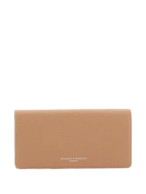 GIANNI CHIARINI pebbled grained wallet