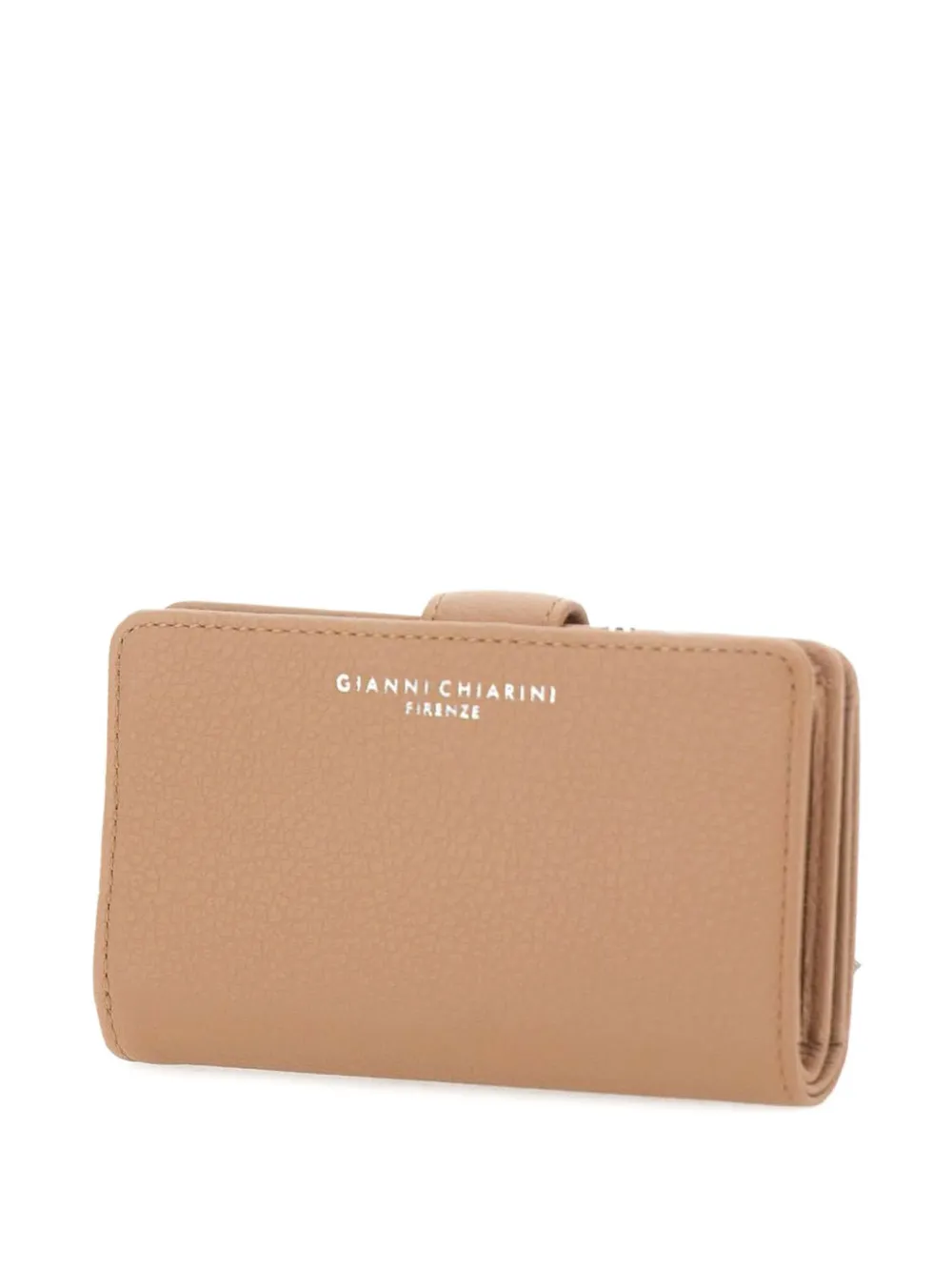  Gianni Chiarini Grained-leather Wallet - Neutrals 