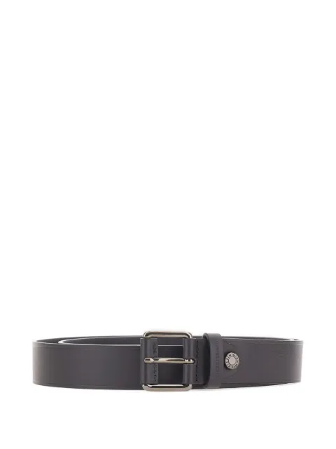 GIANNI CHIARINI embossed logo leather belt