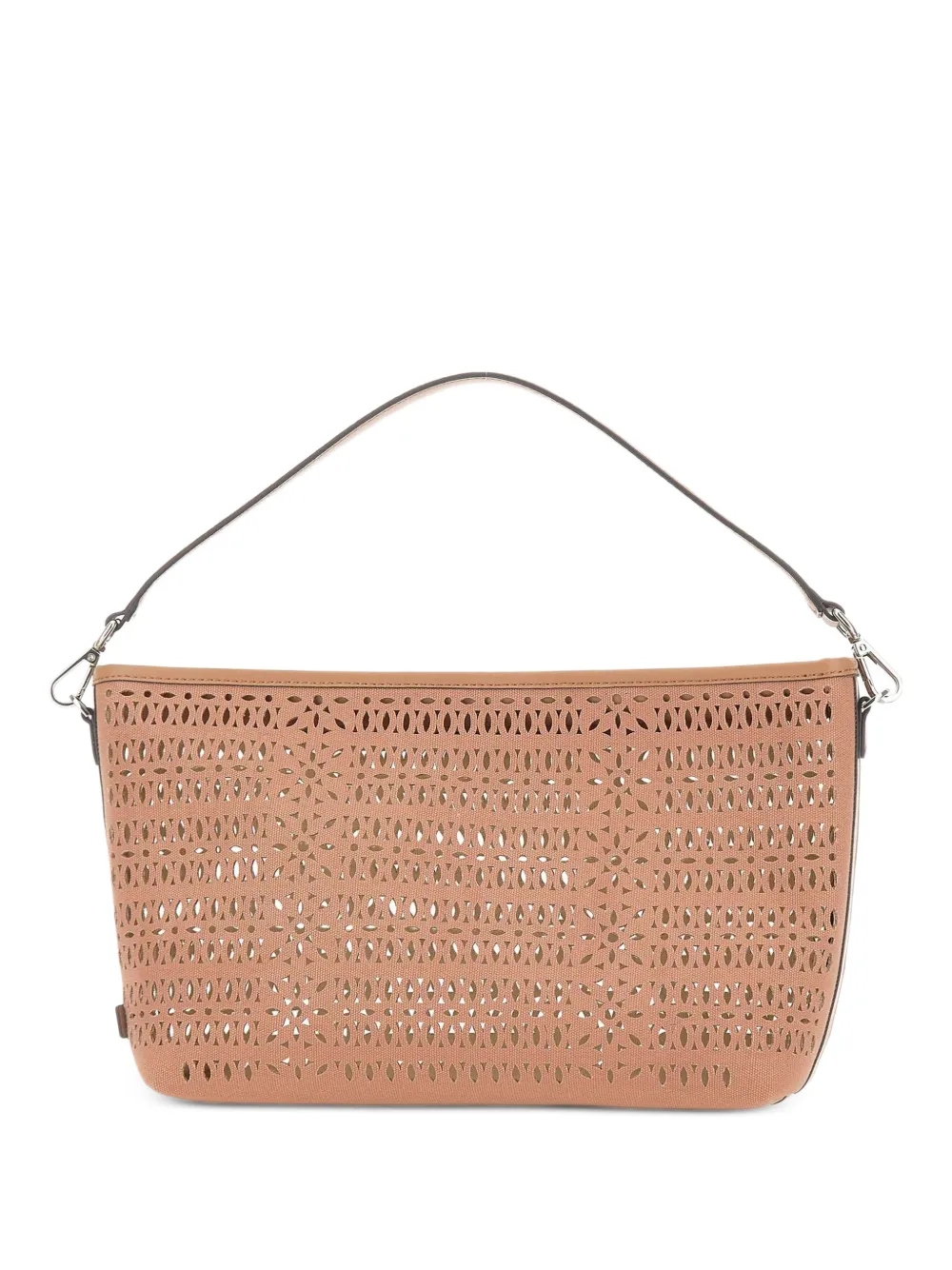 MARCELLA CLUB Mashup perforated shoulder bag - Rosa