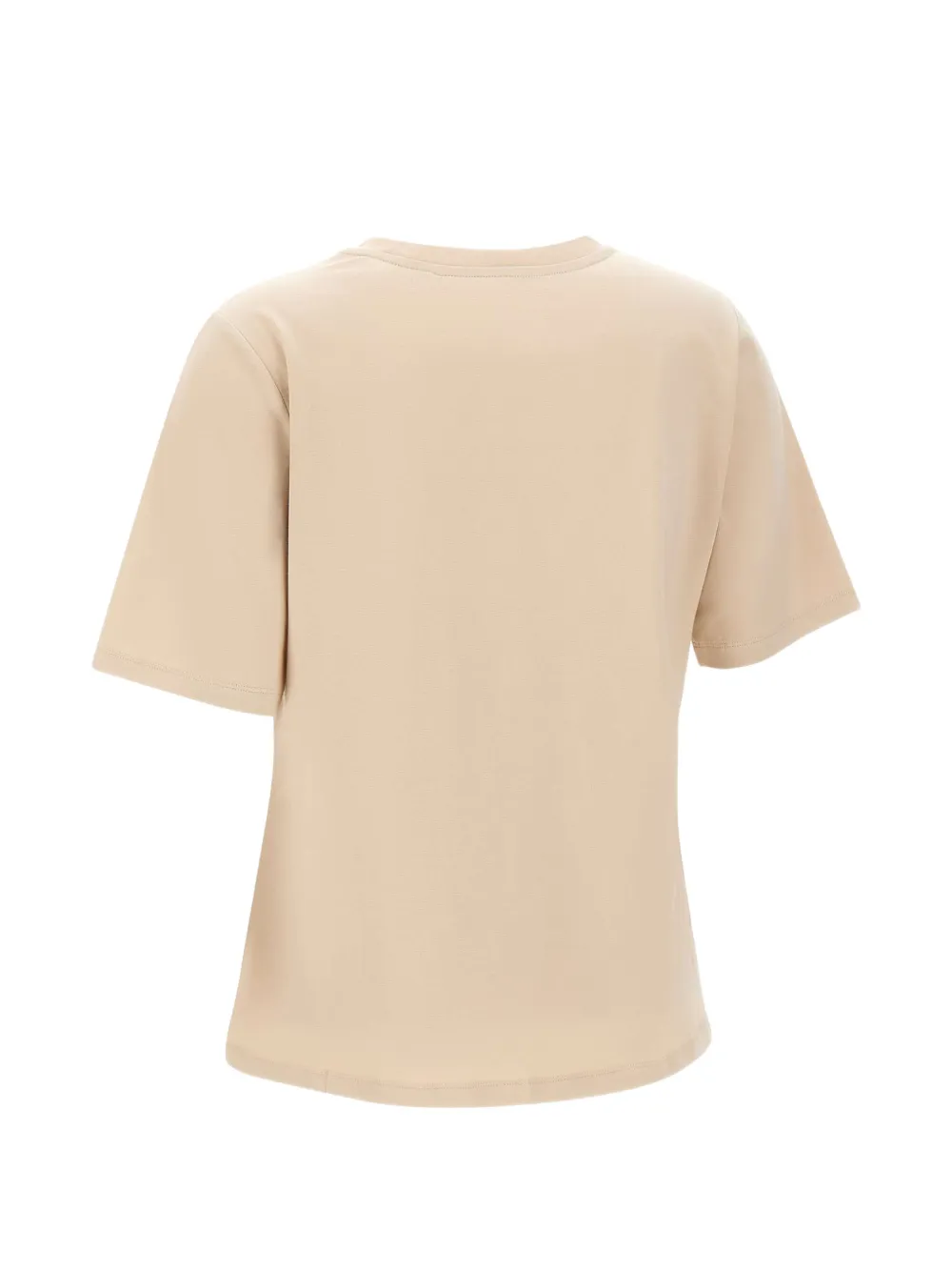  Elena Miro` Monogram-embossed T-shirt - Neutrals 