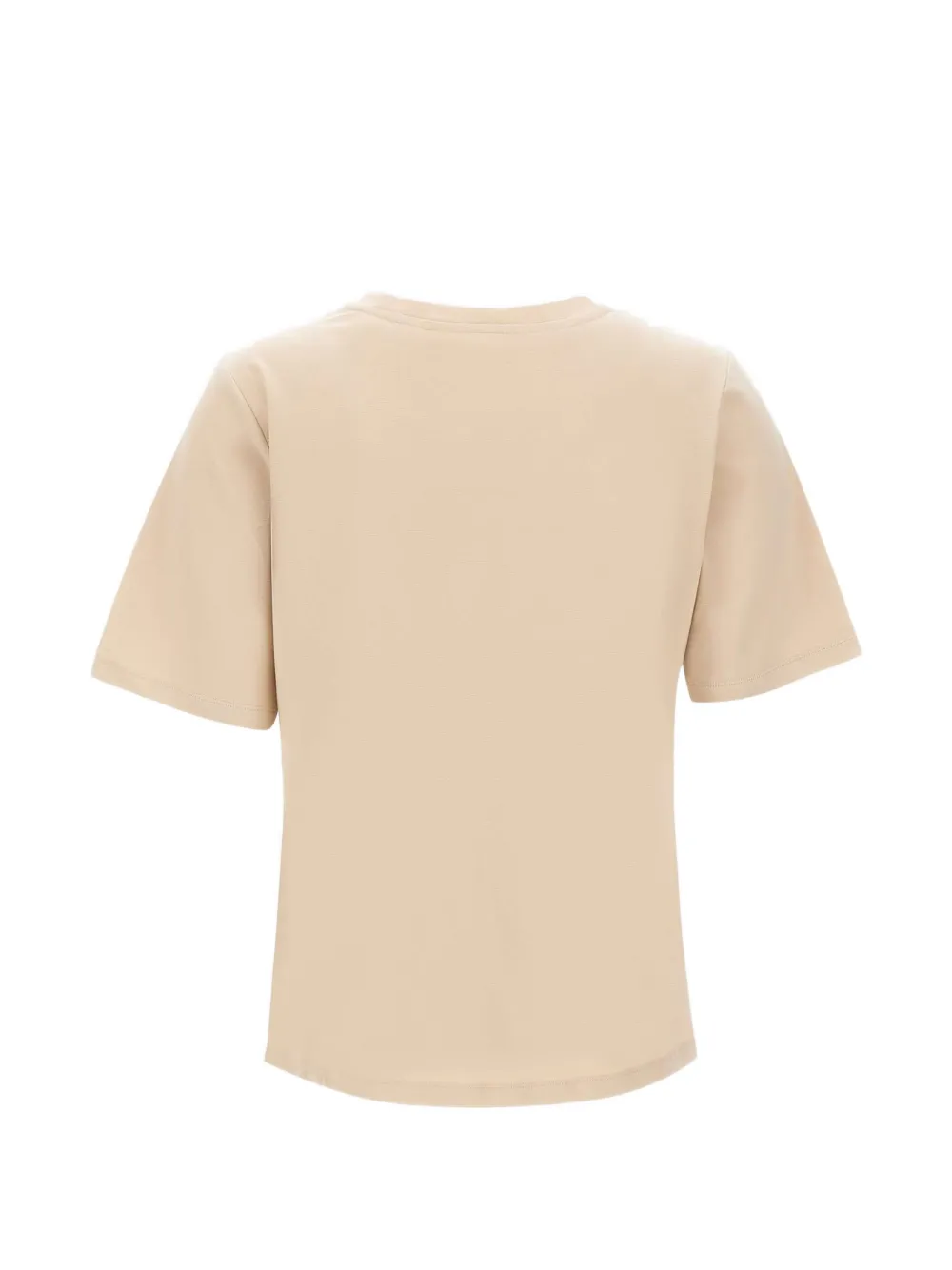  Elena Miro` Monogram-embossed T-shirt - Neutrals 