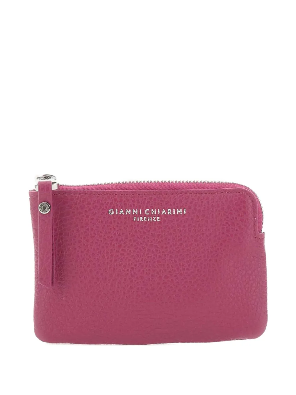 GIANNI CHIARINI grained-leather wallet - Rosa