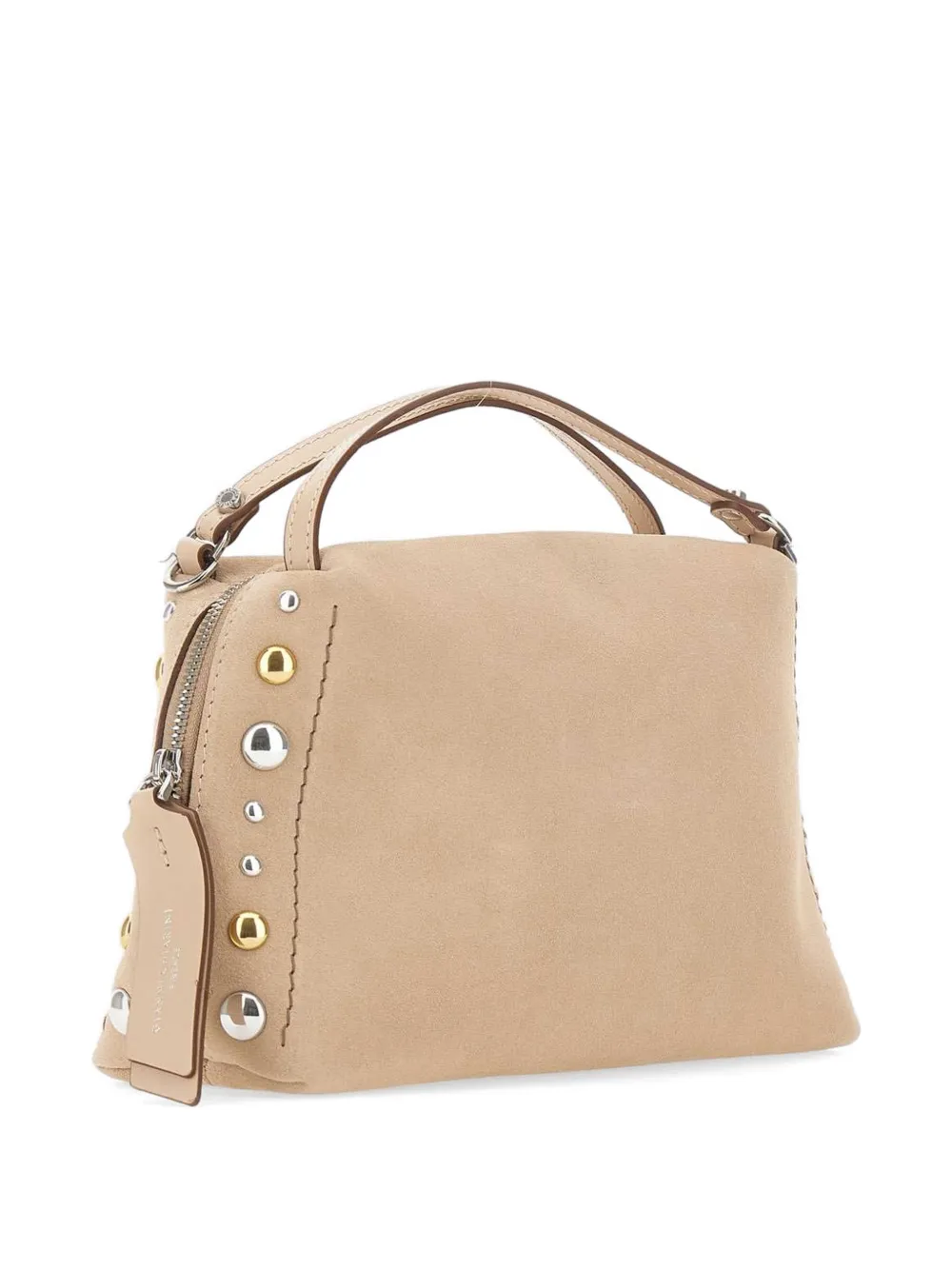  Gianni Chiarini Alifa Studded Crossbody Bag - Neutrals 