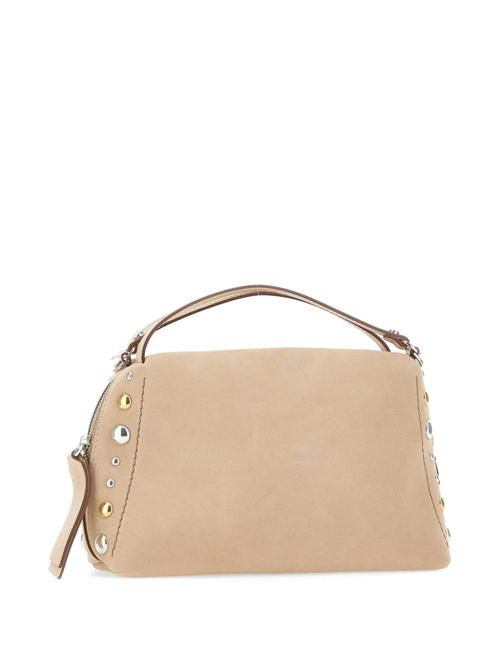  Gianni Chiarini Alifa Studded Crossbody Bag - Neutrals 