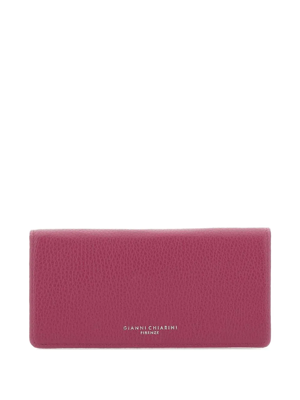 GIANNI CHIARINI grained-leather wallet - Rosa