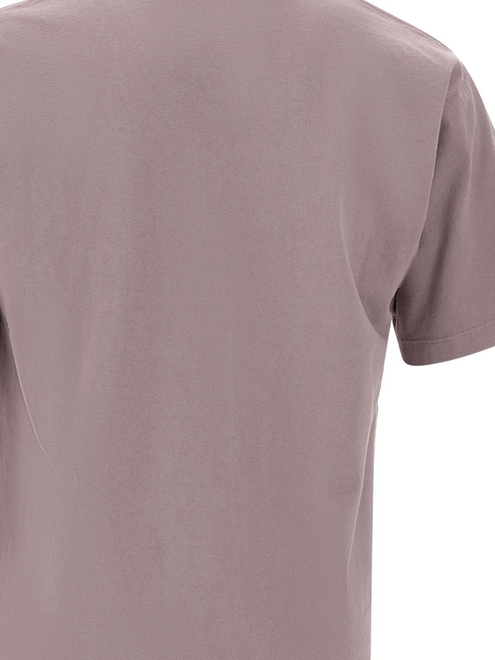 Compass-patch ribbed T-Shirt