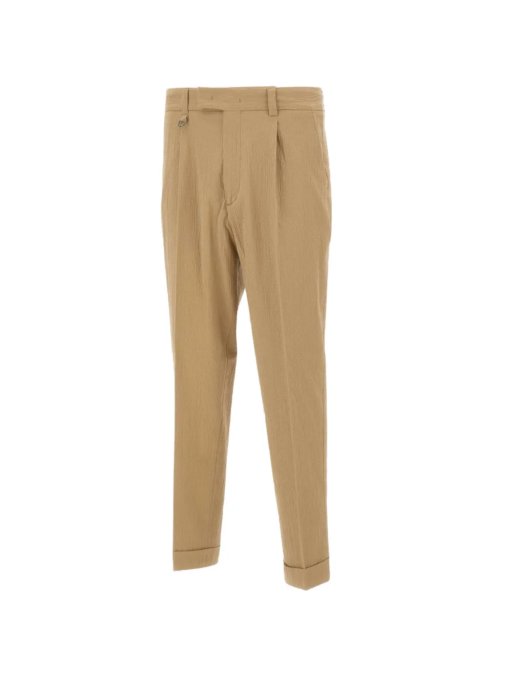Paolo Pecora Broek met geplooid detail Beige