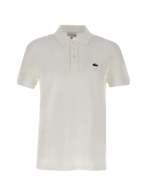 Lacoste buttoned logo polo shirt