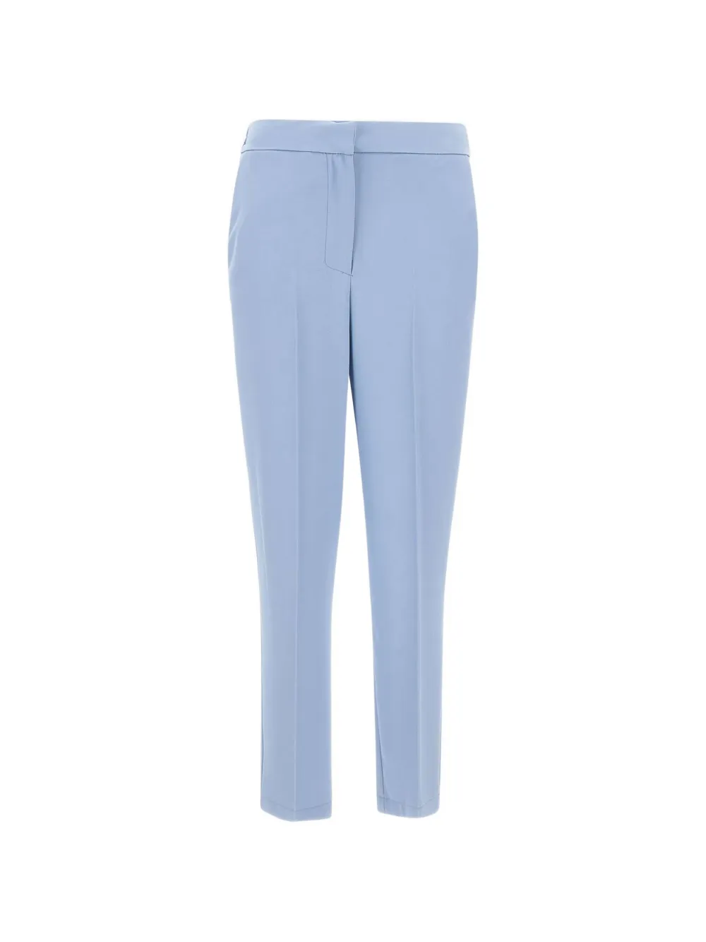 kaos elasticated back crease trousers - Blu