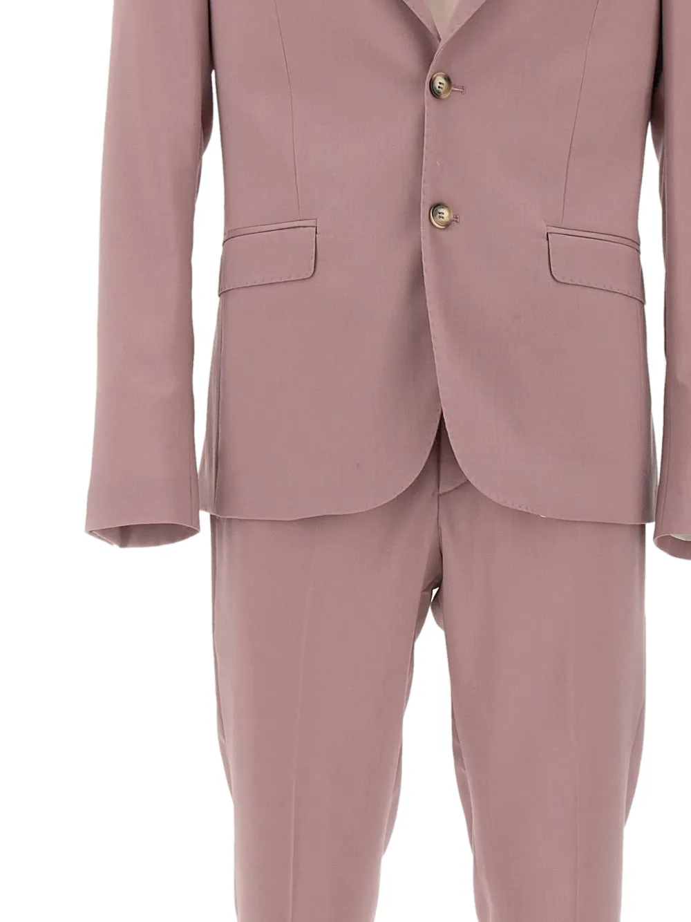 Peak-Lapel Single-Breasted Suit