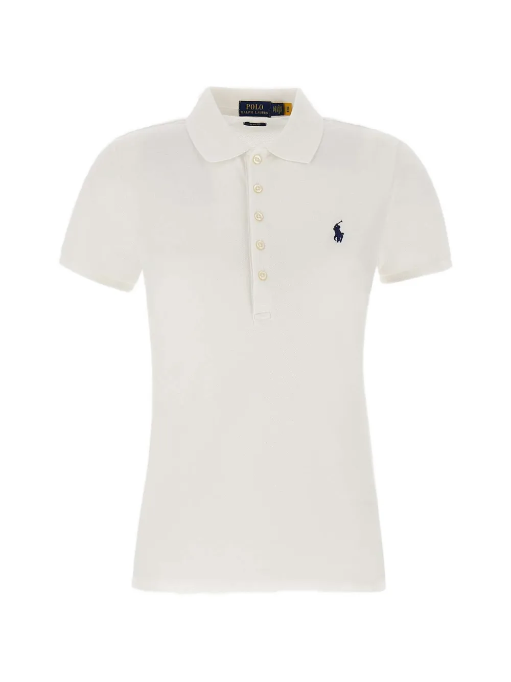 Polo Ralph Lauren short-sleeved logo polo top - Weiß